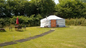 Glamping interview with Devon Yurts